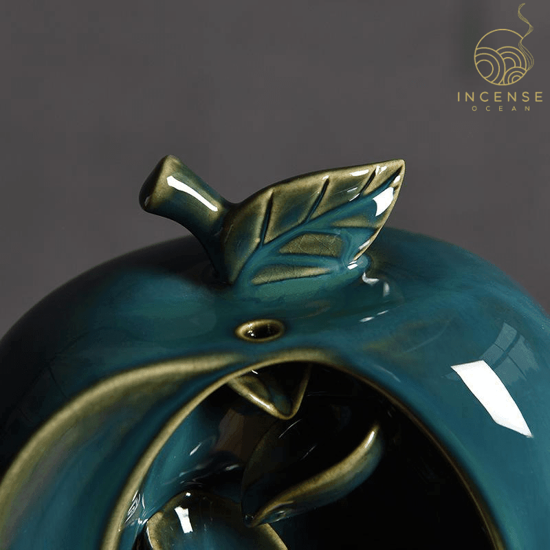 Apple Backflow Incense Burner incenseocean
