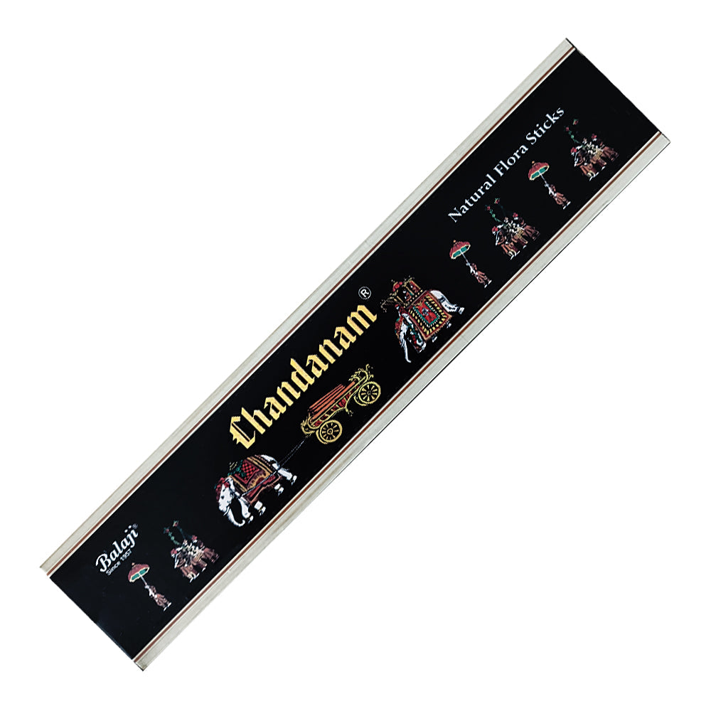 Balaji Chandanam Natural Flora Incense Sticks The Witches Sage LLC