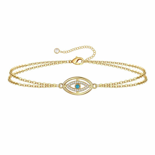 Dainty Evil Eye Bracelet Aryenne Jewelry & Suncatchers